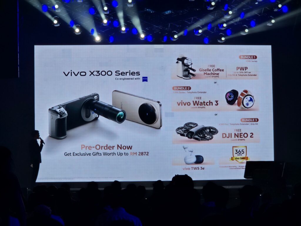vivo X300 and X300 Pro Malaysia Pre order
