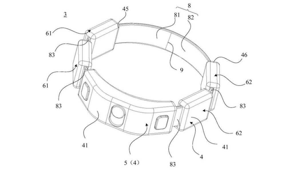 HUAWAI MR Glasses Patent Ring