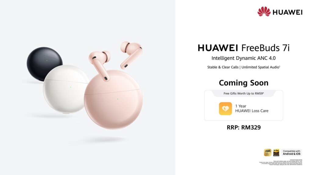 New HUAWEI FreeBuds 7i Arrives With 55dB ANC and 35-Hour Battery 2 HUAWEI FreeBuds 7i Price