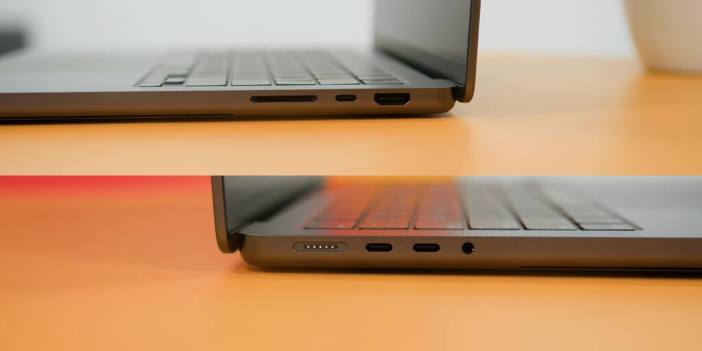 M5 MacBook Pro 14-inch ports 