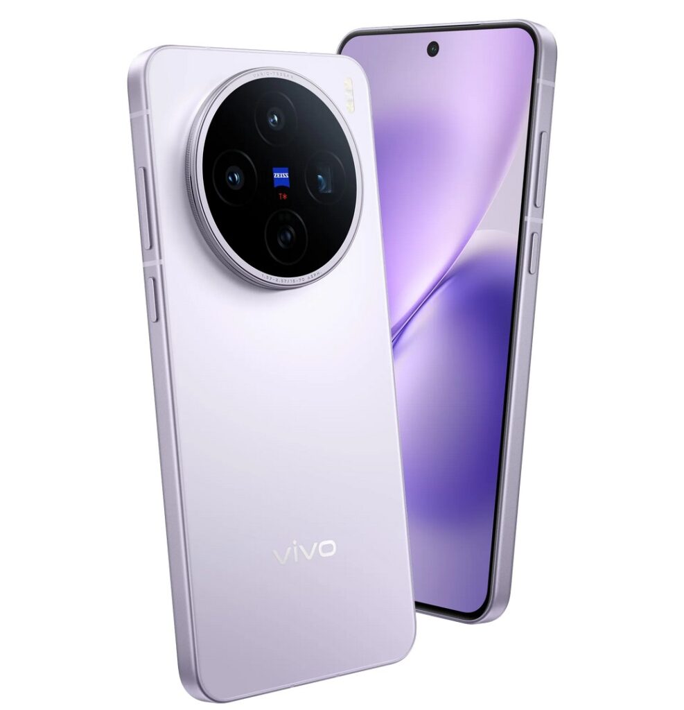 vivo X200T Debuts with Dimensity 9400+ and Triple 50MP Zeiss Cameras 2 vivo X200T Seaside Lilac
