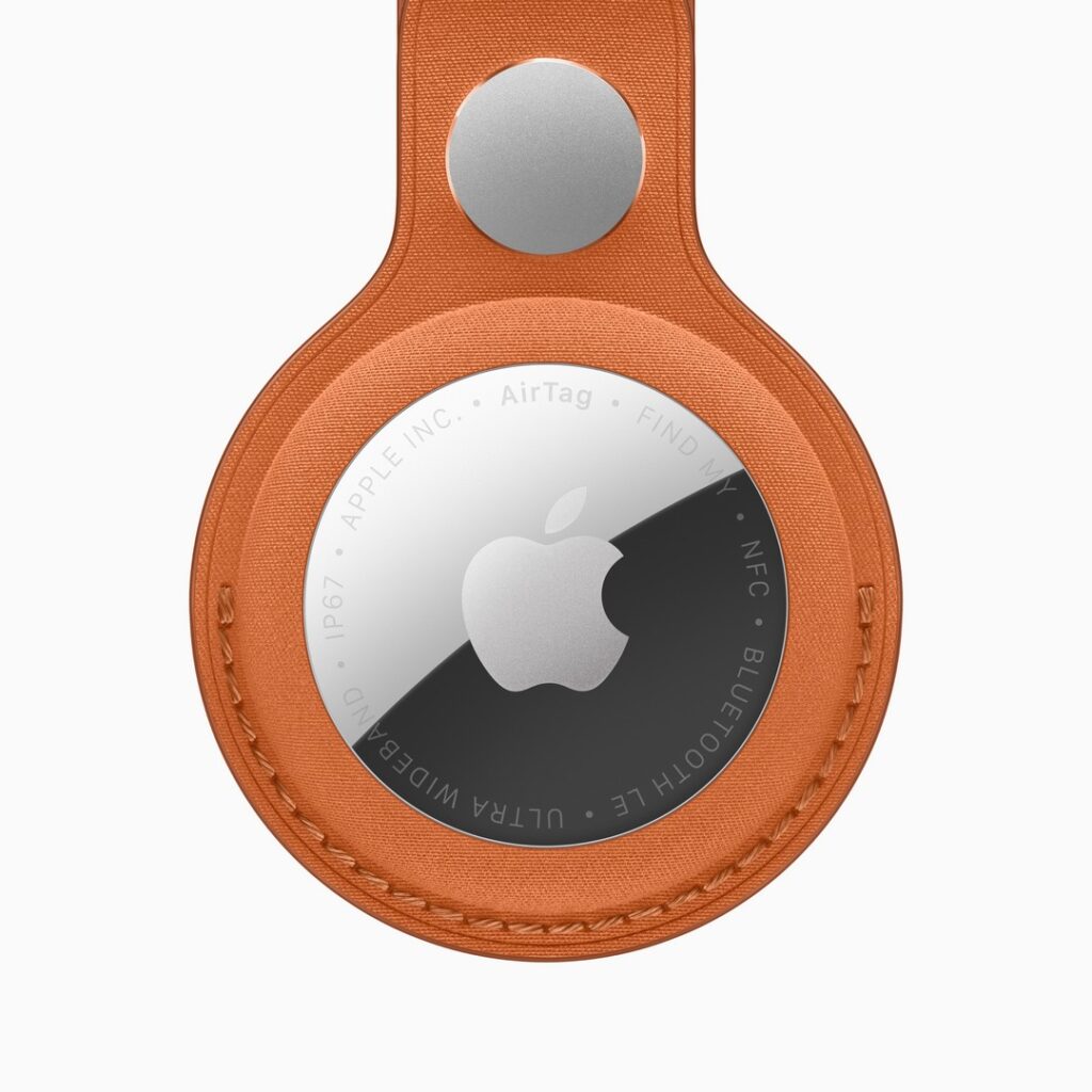 Apple Refreshes AirTag With Better Tracking and Louder Alerts 1 Apple AirTag Key Ring