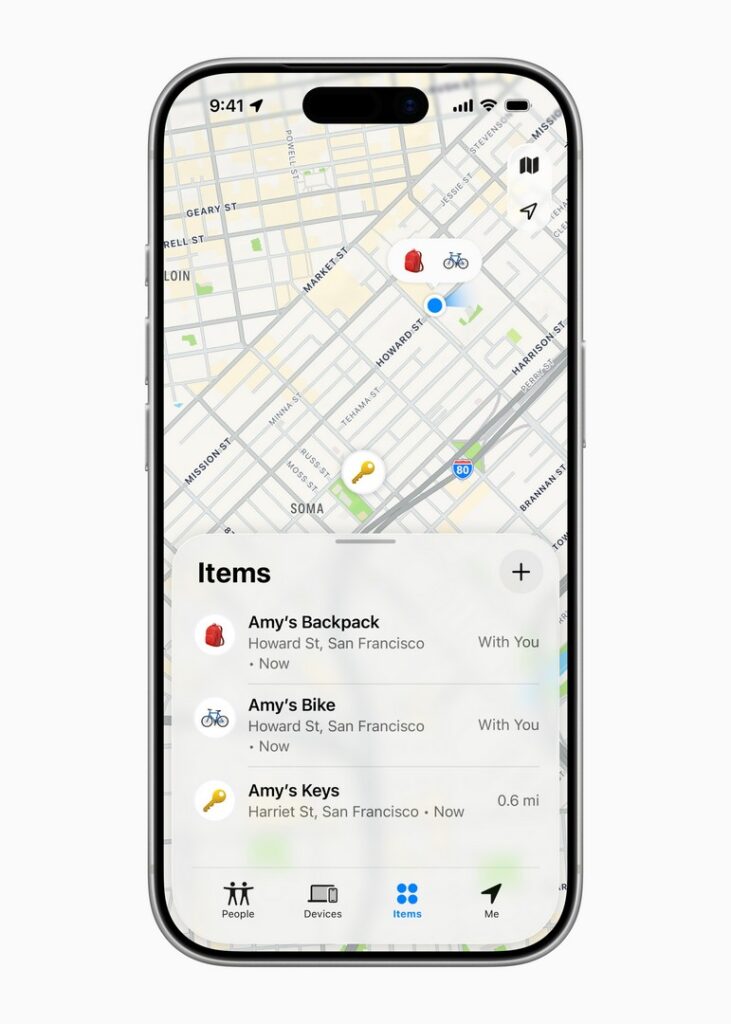 Apple Refreshes AirTag With Better Tracking and Louder Alerts 3 Apple AirTag Find My Items