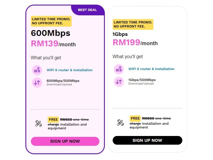Time Home Internet Launches No Lock-In Fibre Plans from RM139 at 600Mbps 1 Time Home Internet Fibre Plans 2026