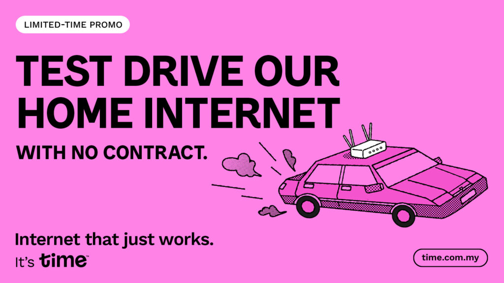 Time Home Internet Launches No Lock-In Fibre Plans from RM139 at 600Mbps 2 Time Home Internet Launches No Lock In Fibre Plans from RM139