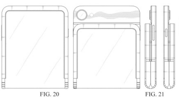 Samsung Patents 360-Degree Hinge Design, Hinting at Versatile New Flip Phone 1 Samsung 360 degree hinge patent img 1