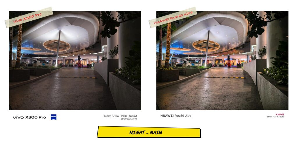 vivo X300 Pro vs HUAWEI Pura80 Ultra: In-Depth Camera Comparison 71 6.14 N main
