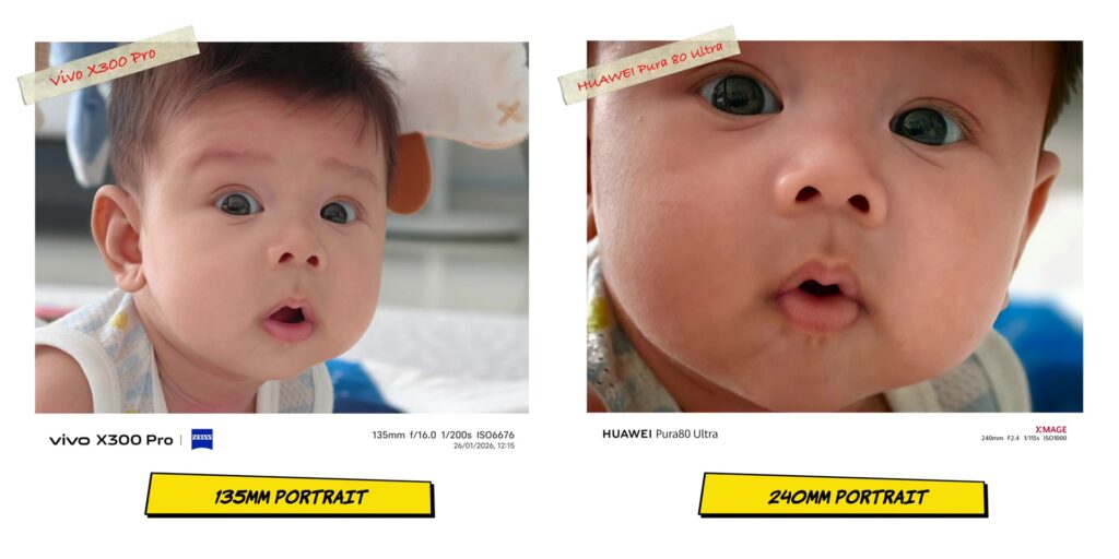 vivo X300 Pro vs HUAWEI Pura80 Ultra: In-Depth Camera Comparison 27 3.5 PRT 135mm
