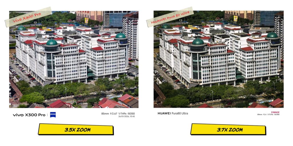 vivo X300 Pro vs HUAWEI Pura80 Ultra: In-Depth Camera Comparison 12 2.7 3x