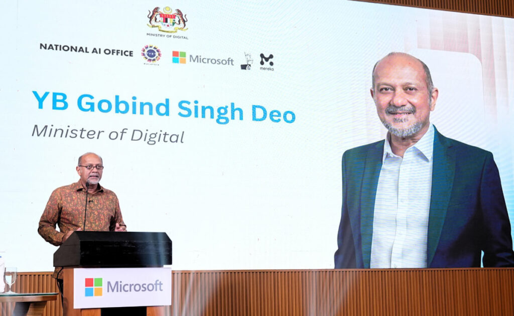 Microsoft Elevate Malaysia: The "Whole-of-Nation" AI Power Move (Updated April 2026) 1 gobind singh deo minister digital