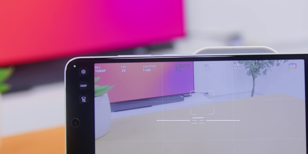 vivo X300 Ultra In-Depth Camera Review: After 1 Month 81 Interface of the Pro Video mode in the vivo X300 Ultra camera app showing manual controls details