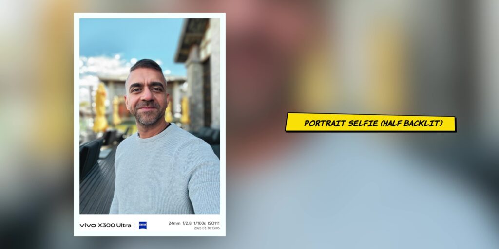 vivo X300 Ultra In-Depth Camera Review: After 1 Month 54 Front-facing camera portrait selfie sample showcasing background blur on the vivo X300 Ultra 2