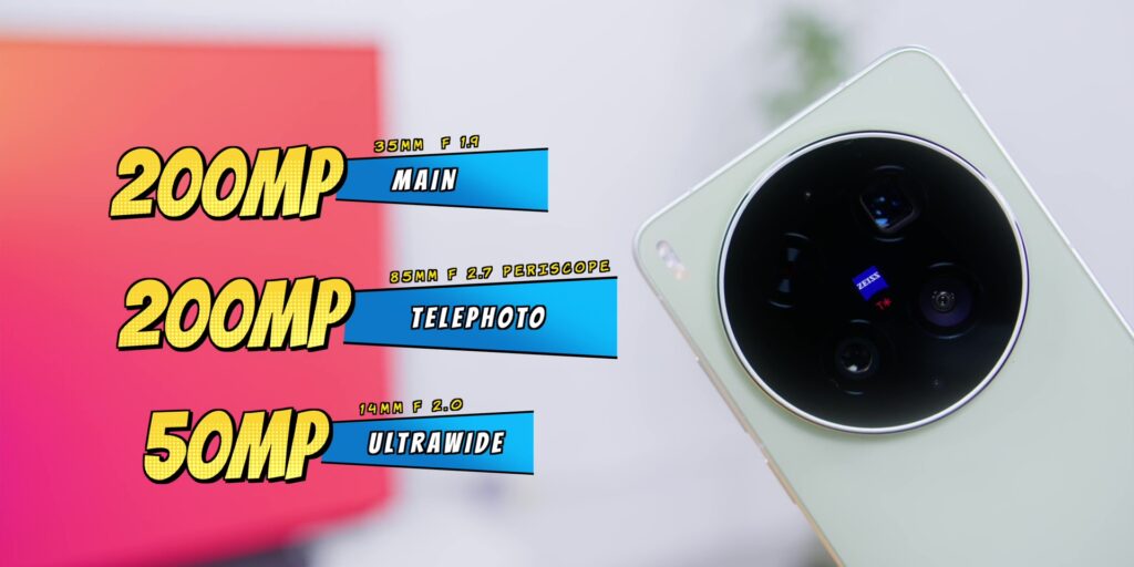 vivo X300 Ultra In-Depth Camera Review: After 1 Month 2 Detailed rear camera specifications of the vivo X300 Ultra.