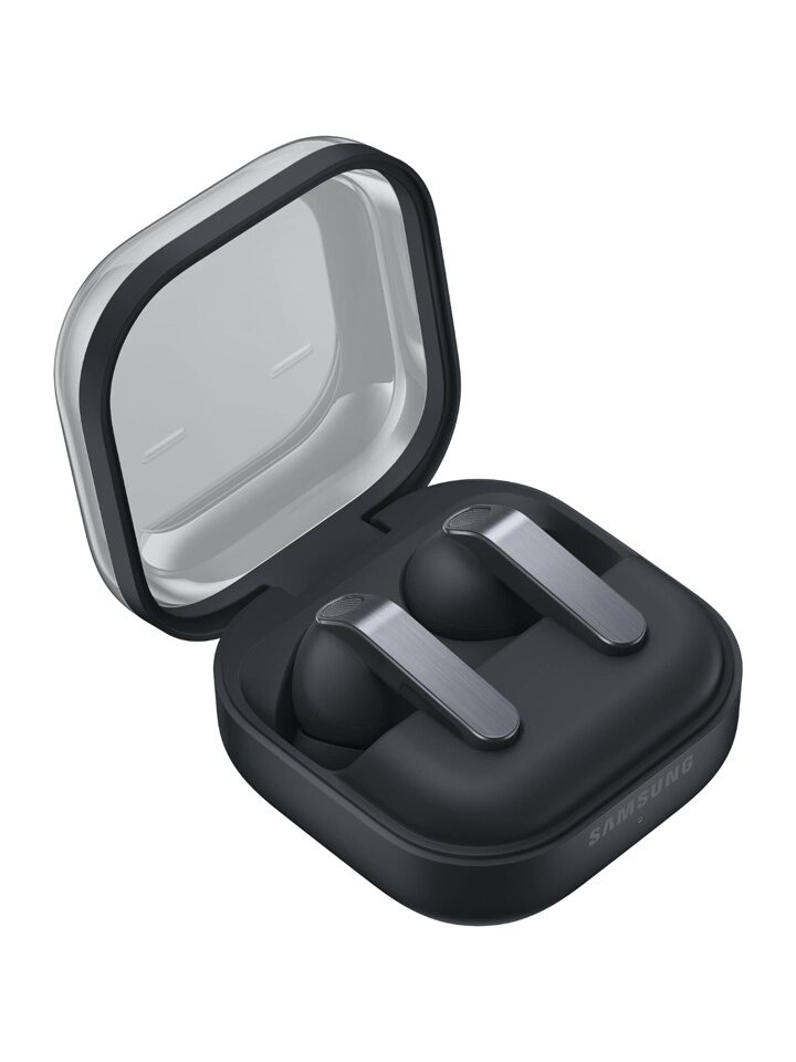 Samsung Galaxy Buds4 Pro Review: The Best Earbuds of 2026? 4 The Samsung Galaxy Buds4 Pro shown in a sleek black matte finish.