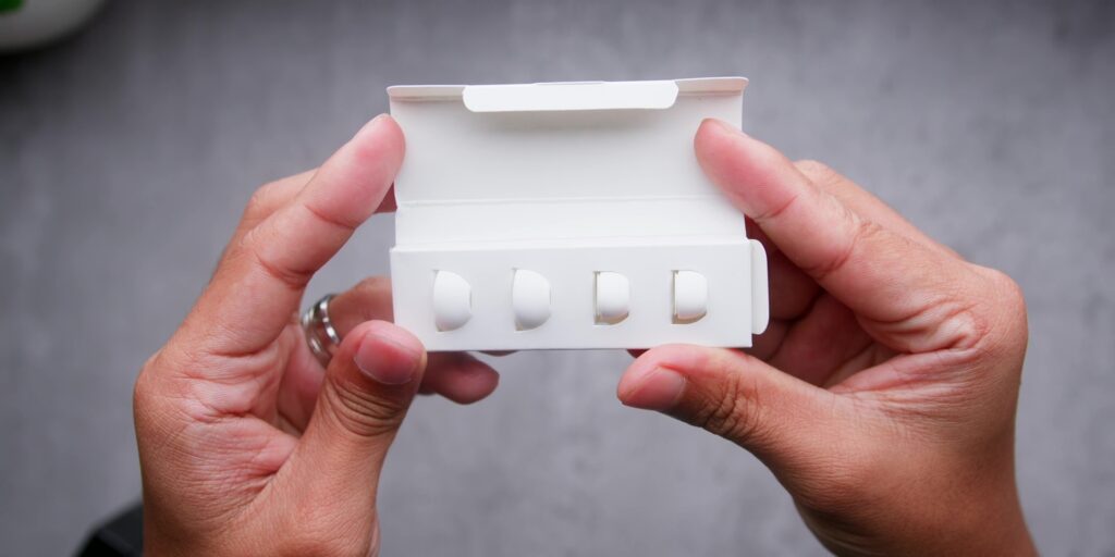 Samsung Galaxy Buds4 Pro Review: The Best Earbuds of 2026? 10 Included accessories showing three different sizes of replacement silicone ear tips.