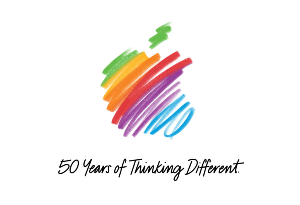 Apple 50 Years of Thinking Different