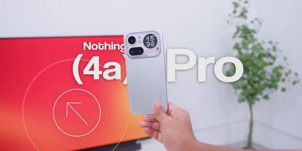 Nothing Phone (4a) Pro: RM300 ($75) More. But Is It Actually Worth It? 1 Intro graphic for the Nothing Phone (4a) Pro showcasing the device name and brand logo.