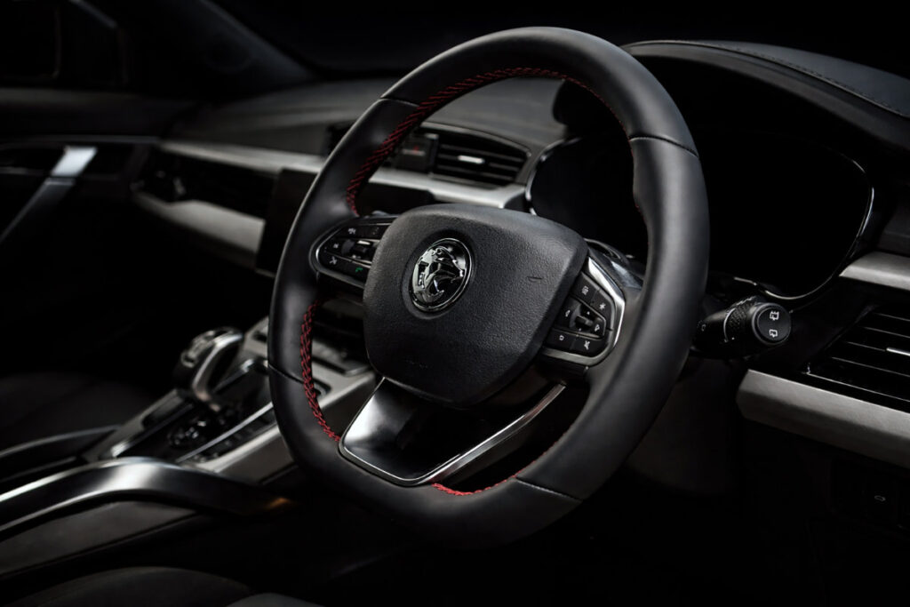 Proton X70 Sport Edition steering
