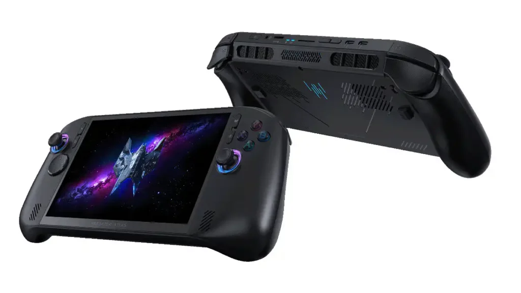 Acer Unveils the Predator Atlas 8 with Intel Arc G3 Silicon 2 Predator Atlas 8 front and back views