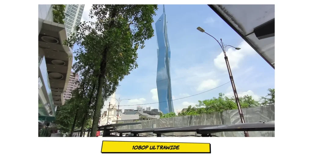 Video frame screenshot demonstrating the video recording quality of the Poco X8 Pro Max.