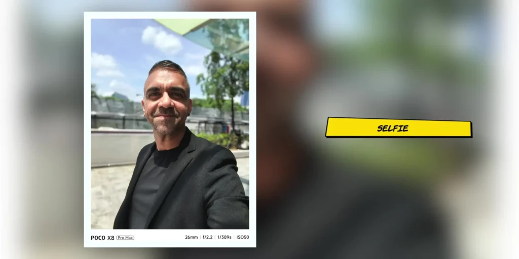 Daytime camera sample photo captured with the Poco X8 Pro Max rear camera.