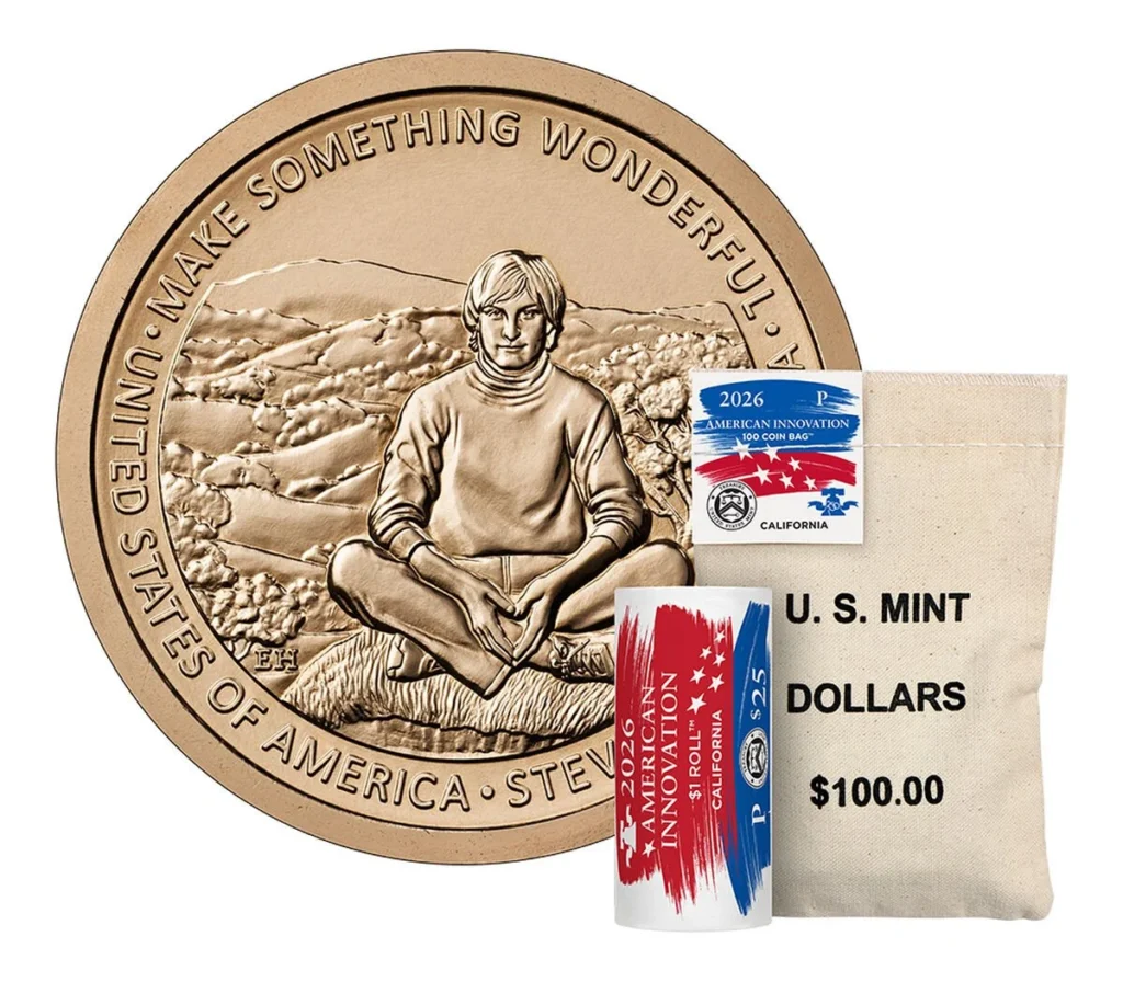 Steve Jobs $1 American Innovation Coin 2026