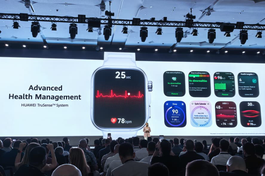 Huawei Launches WATCH FIT 5 Series: Pro-Grade ECG & Diabetes Risk Studies Reach the Wrist 7 Huawei Advanced Health Management - Huawei TruSense System
