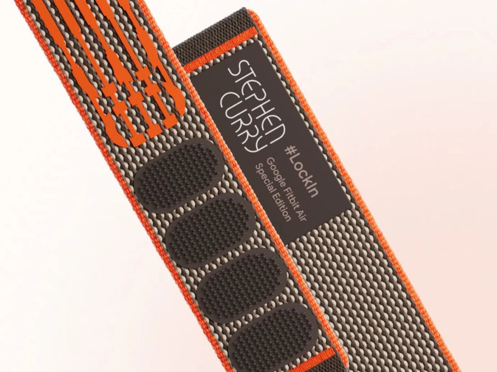Special Edition Stephen Curry Google Fitbit Air 
