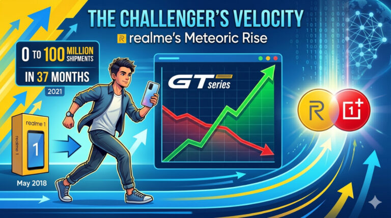 History of realme smartphone brand