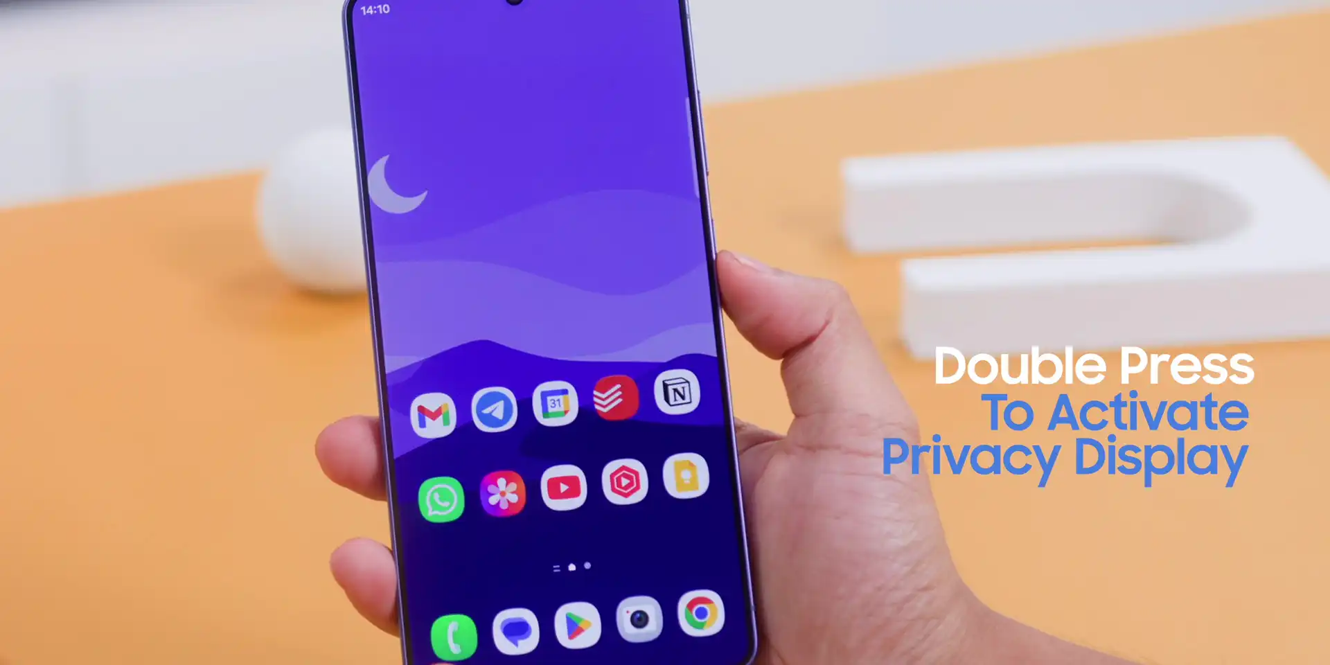 Privacy Display Explained: Samsung Galaxy S26 Ultra 6 Privacy Display Samsung Galaxy S26 Ultra double press to activate privacy display