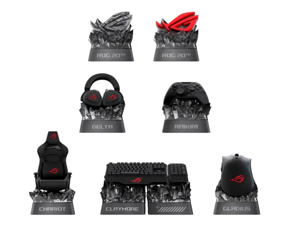 ASUS ROG Edition 20 now in Malaysia: Ready to Spend RM68K? 8 ROG Keycap Mystery Box Edition 20 Full Set