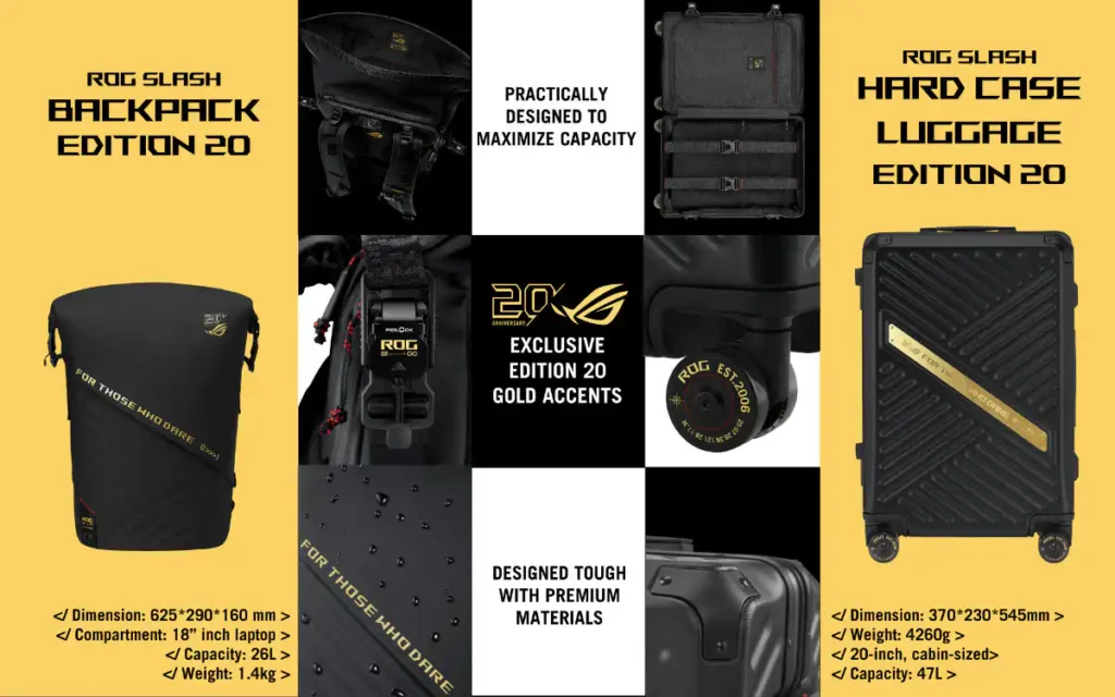 ASUS ROG Edition 20 now in Malaysia: Ready to Spend RM68K? 10 ROG Slash Edition 20 Bento