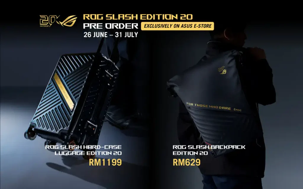 ASUS ROG Edition 20 now in Malaysia: Ready to Spend RM68K? 9 ROG Slash Edition 20 PreOrder