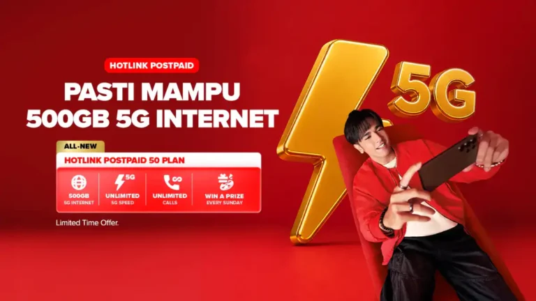 Hotlink Postpaid Limited Time Promo hero