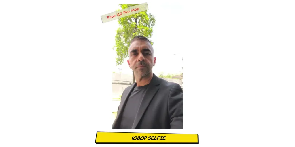 POCO X8 Pro Max selfie camera sample