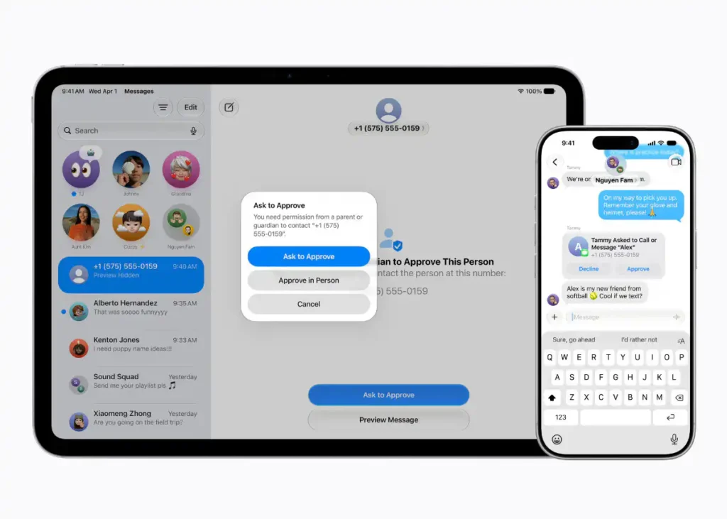 Guarding the Glass: Inside Apple’s Child Safety Updates 8 Apple Child Account Ask to Approve Contact
