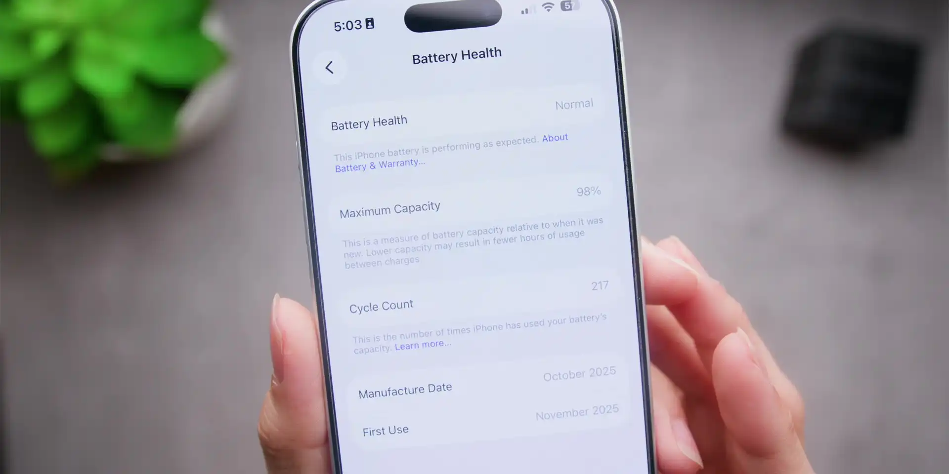 iPhone 17 long term review 7 months later battery health