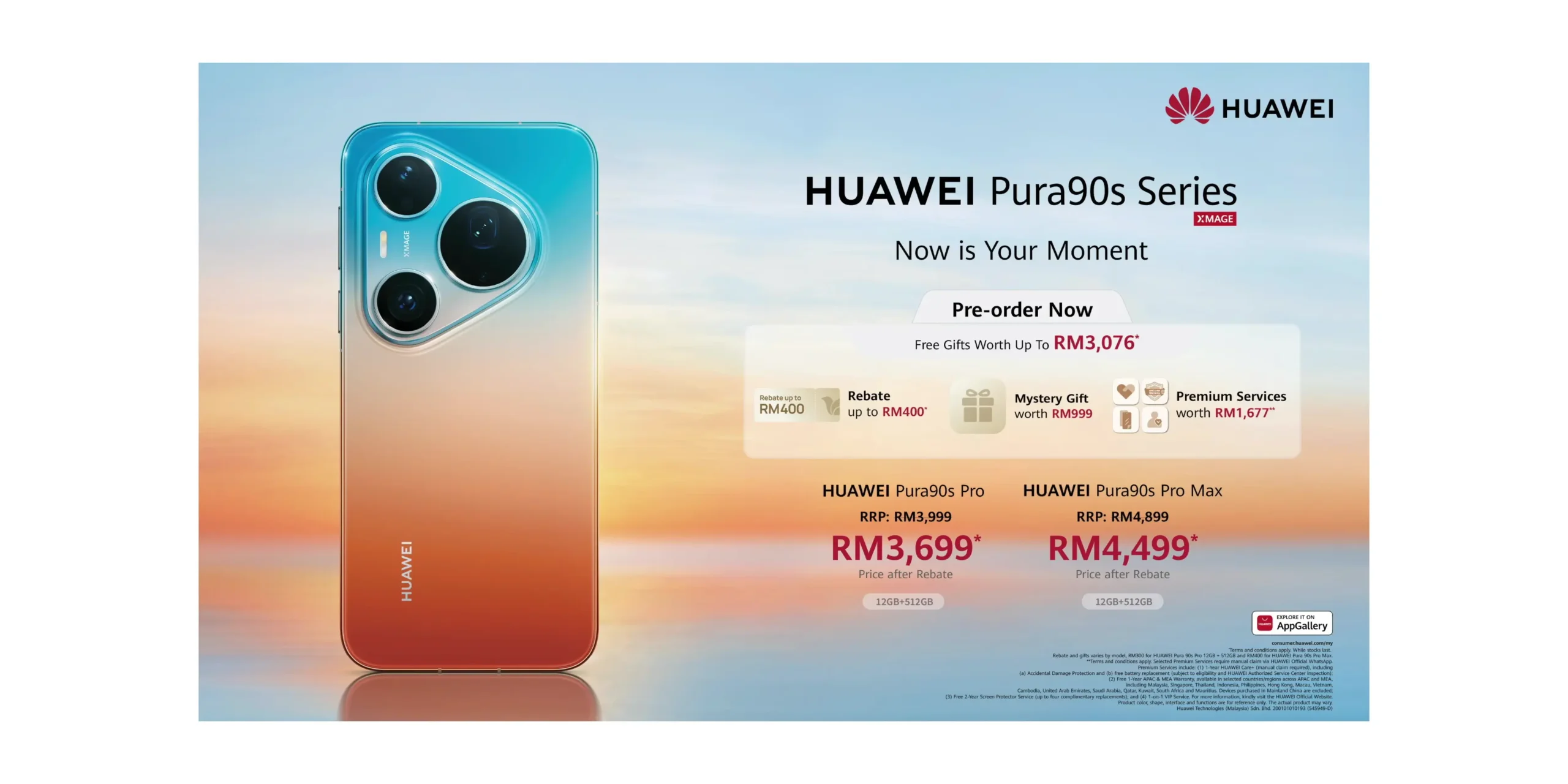 602 huawei pura 90s pro max pre order promotion