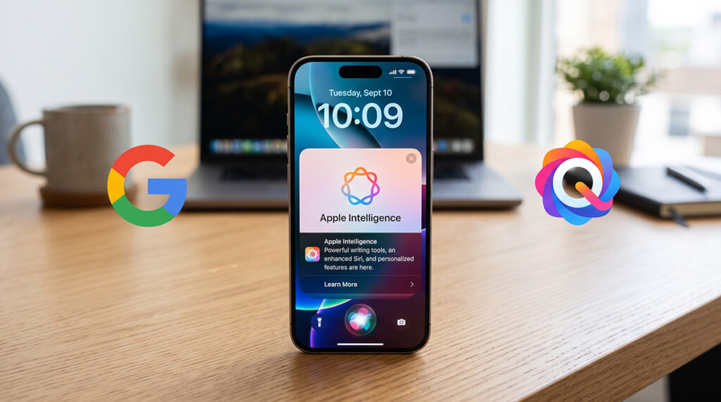 Silicon Walls: Why Apple’s Choice of Alibaba Qwen Changes Everything for Global AI 1 Apple Intelligence on iPhone with Google Gemini and Alibaba Qwen