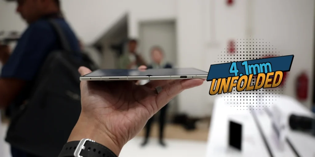 Samsung Galaxy Z Fold 8 Ultra unfolded