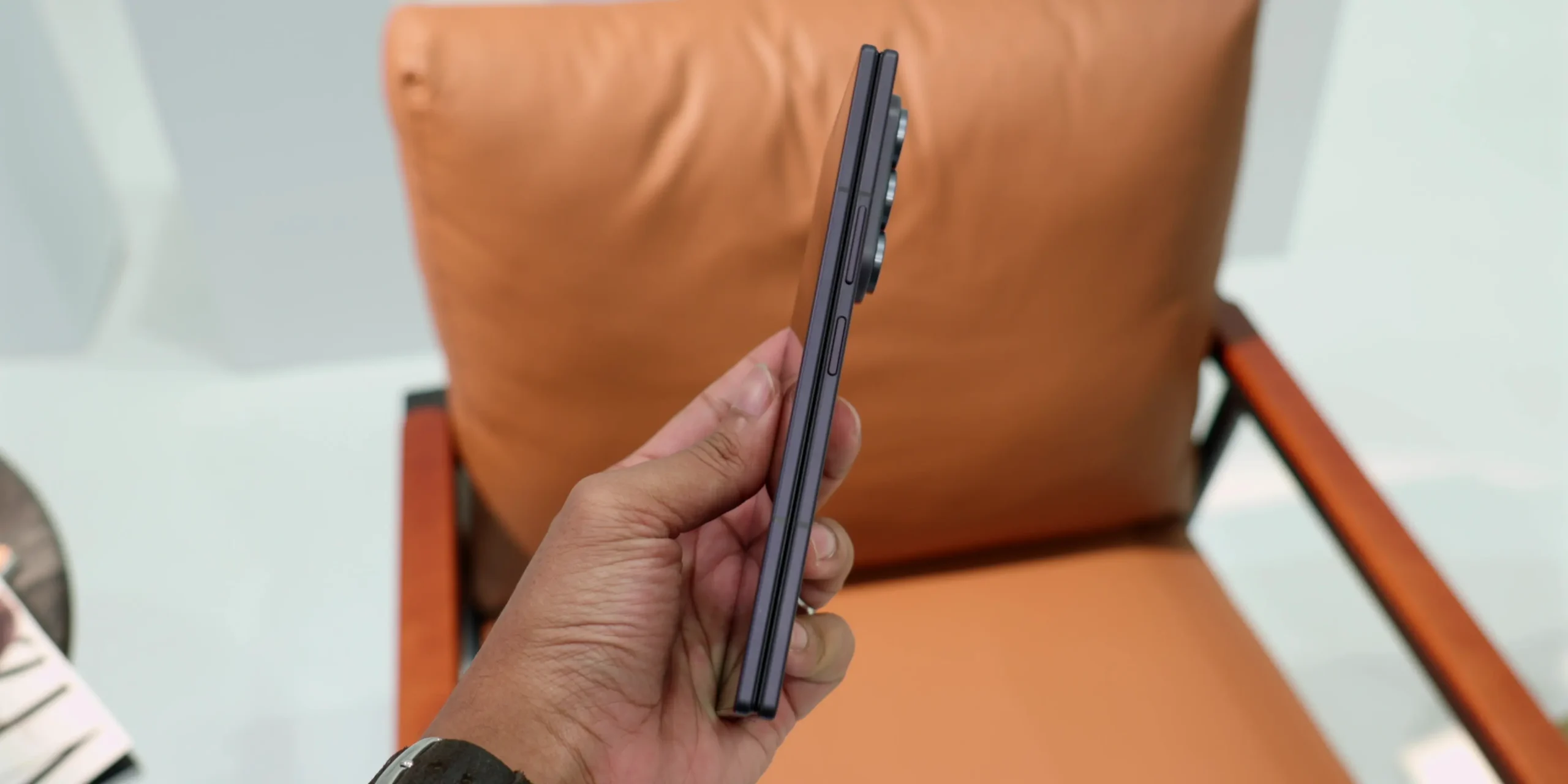 Samsung Galaxy Z Fold 8 Ultra side view