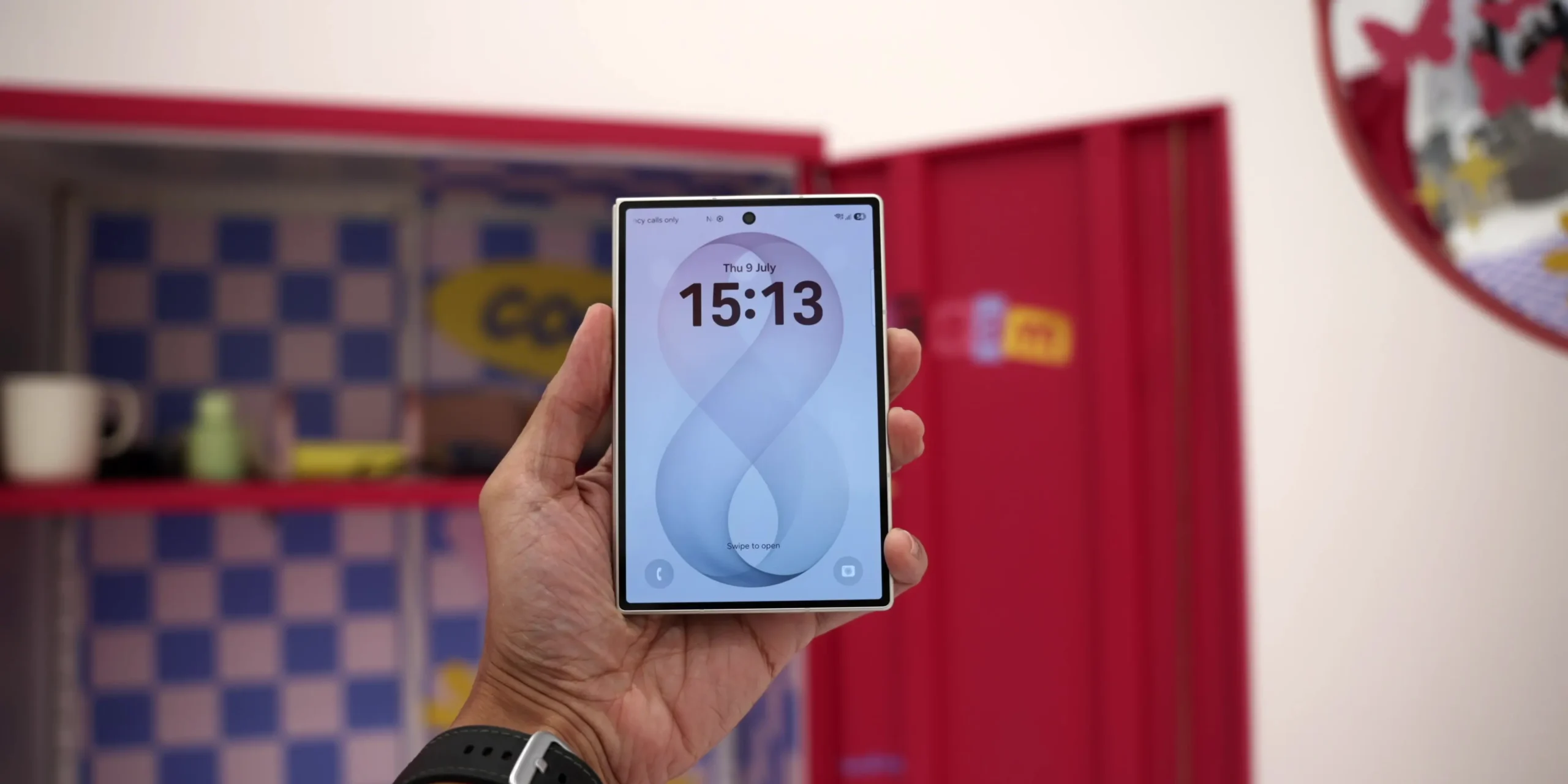 Samsung Galaxy Z Fold 8 in hand