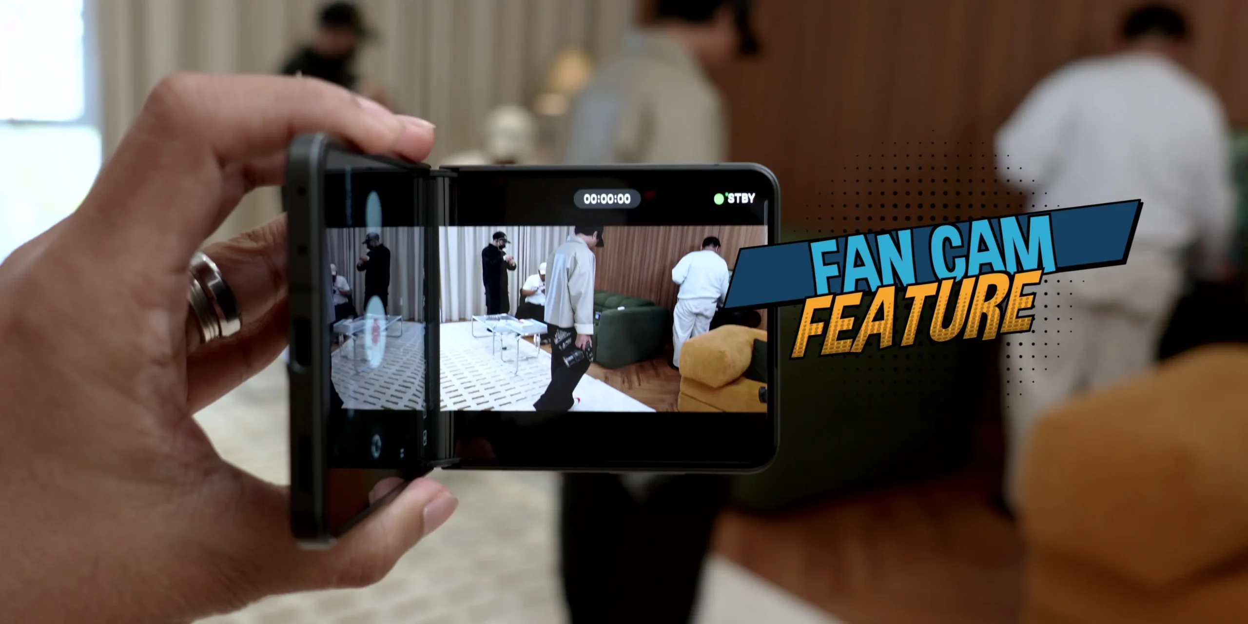 Samsung Galaxy Z Flip 8 fancam feature