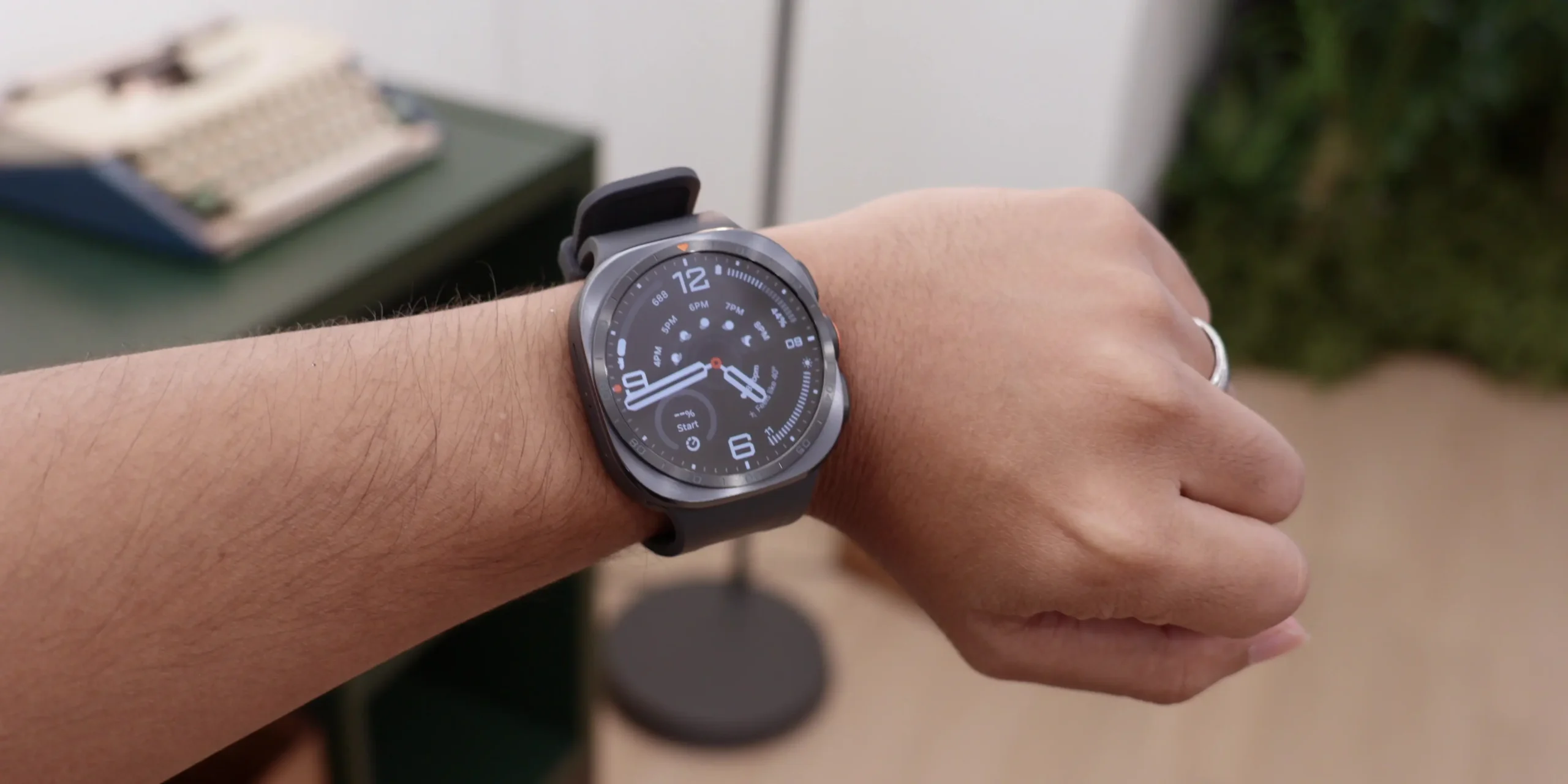 Samsung Galaxy Watch Ultra 2 on wrist