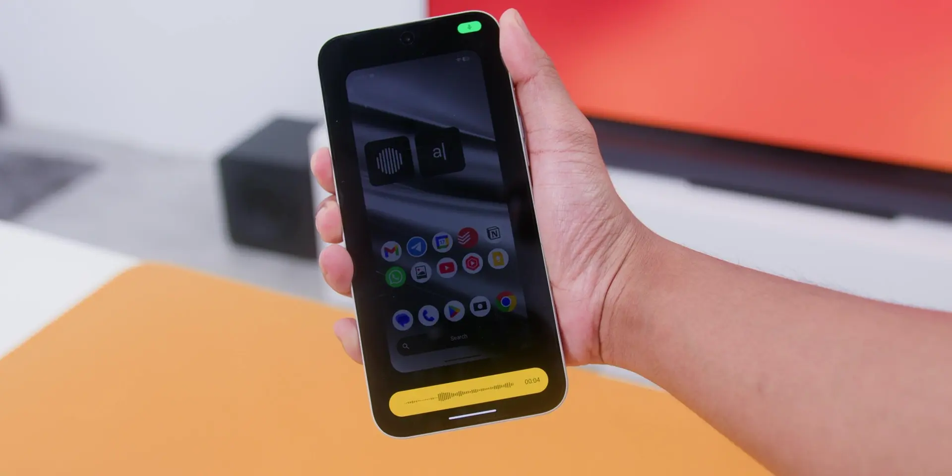 Nothing Phone 4a Pro 4 months later voice memo